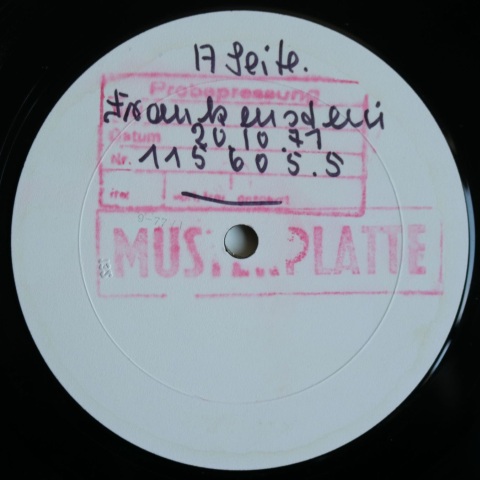 Muster-LP: Frankensteins Sohn, Seite A