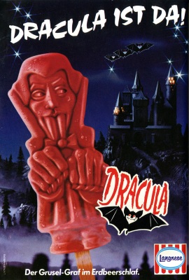 Langnese: Dracula (Werbung in ''Donald Duck''-Band Nr. 308, 03.05.1984) Langnese: Dracula (Werbung in ''Donald Duck''-Band Nr. 308, 03.05.1984)