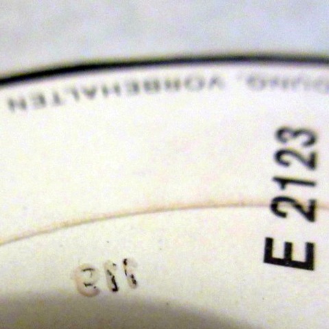 Das Gespenst vom Schloßhotel, Seite A - spiegelverkehrte Zahl unter dem Label Das Gespenst vom Schloßhotel, Seite A - spiegelverkehrte Zahl unter dem Label